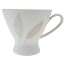 Kaffeetasse Rosenthal Form 2000 Bunte Blätter R. Loewy gebraucht - sehr gut
