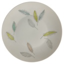 Kuchenteller 19,5 cm Rosenthal Form 2000 Bunte Blätter R. Loewy gebraucht - sehr gut