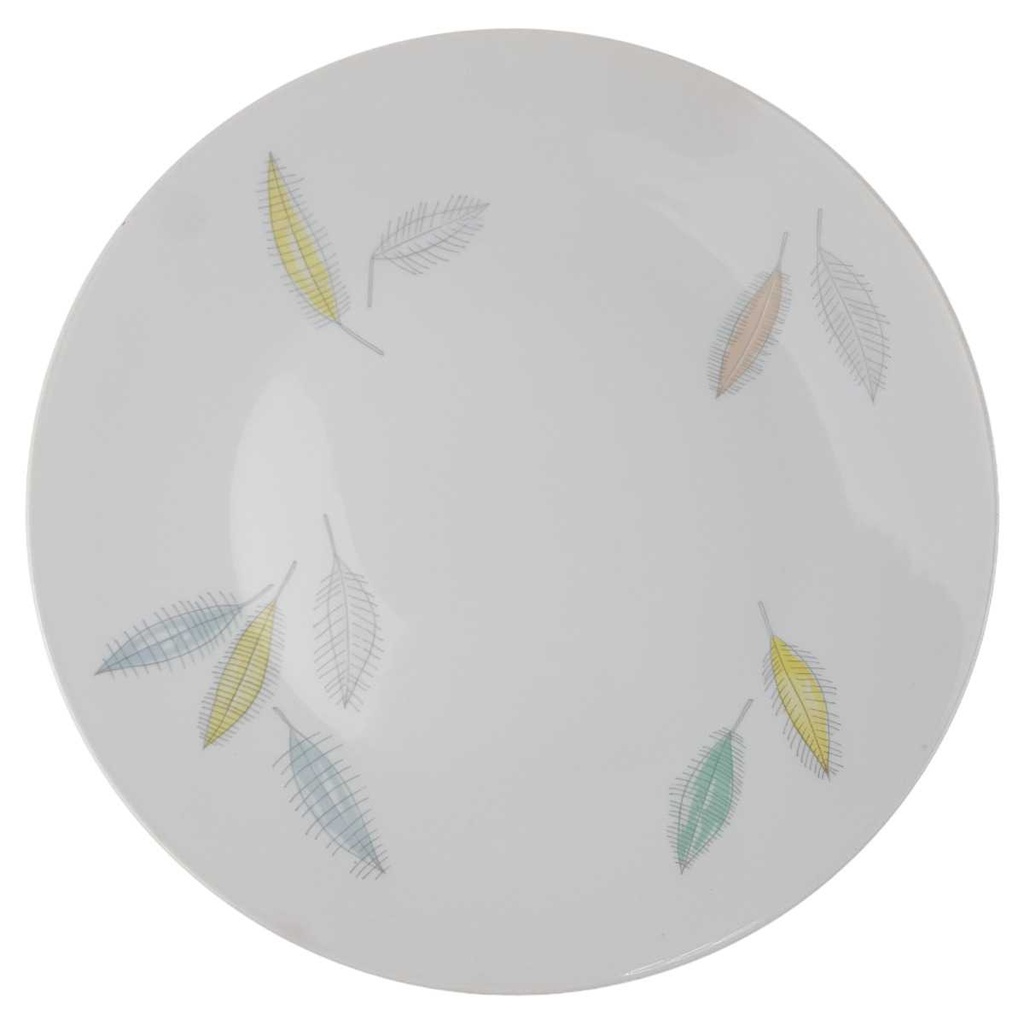 Servierplatte Rosenthal Form 2000 Bunte Blätter R. Loewy gebraucht - sehr gut