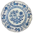 Kuchenteller Dessertteller 19,3 cm Hutschenreuther Maria Theresia Zwiebelmuster I. Wahl gebraucht - gut