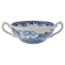 Suppentasse Myott Country Life Blau gebraucht - gut