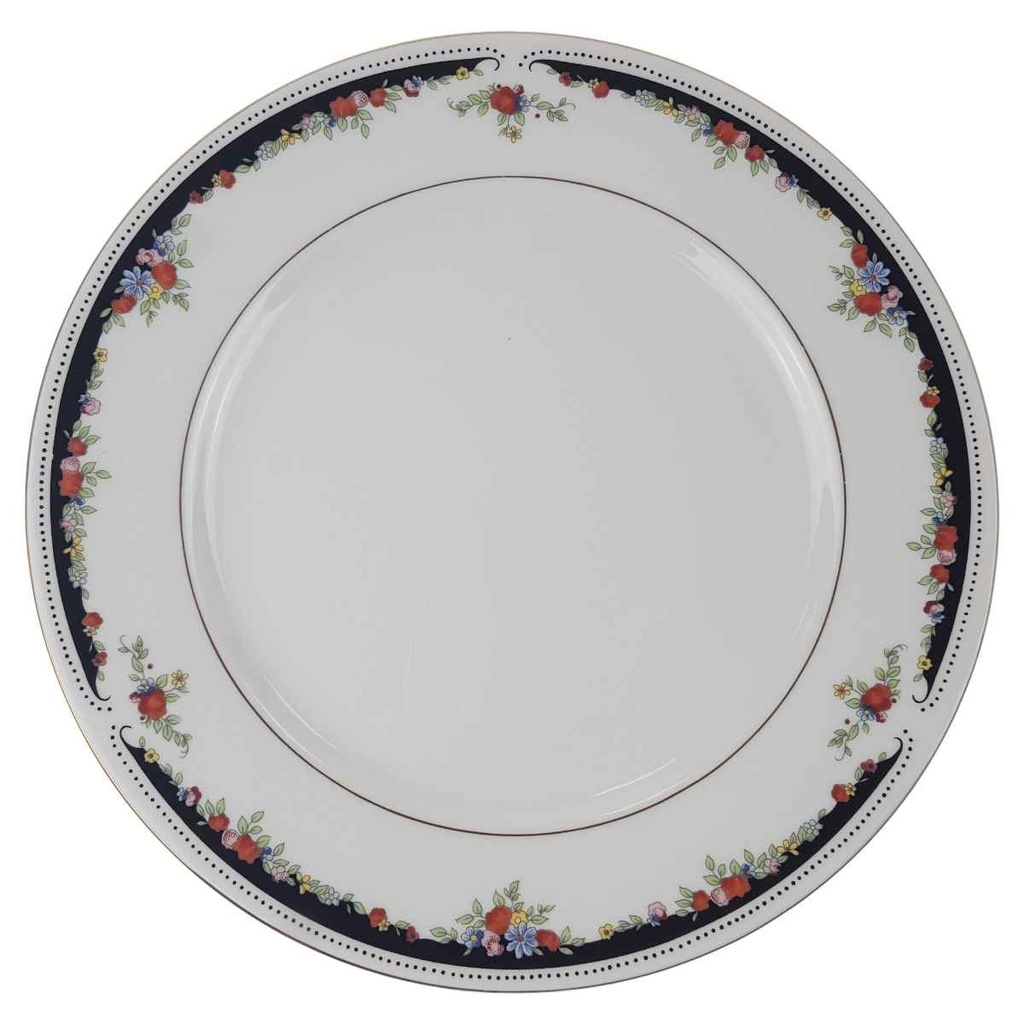 [129337] Speiseteller 24 cm China Pearl Rebecca gebraucht - gut