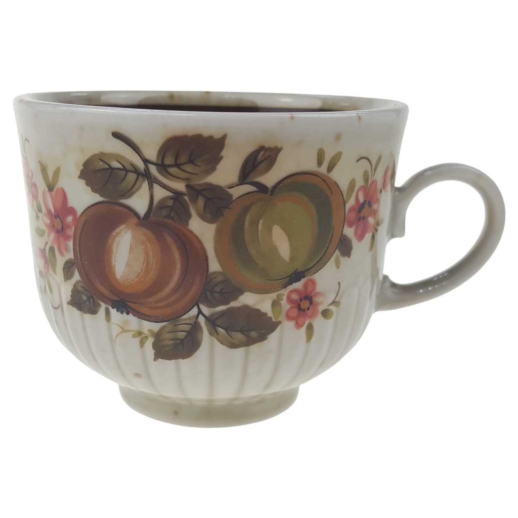 [129361] Kaffeetasse Winterling Marktleuthen Blumen Obst Dekor gebraucht - sehr gut