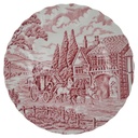 Kuchenteller 19,6 cm Myott Royal Mail Rot