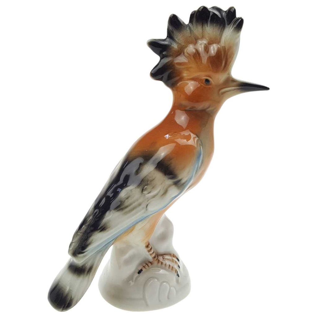 [150622197] Figur Wagner & Apel farbiger Wiedehopf Vogel Papagei Bunt gebraucht - sehr gut