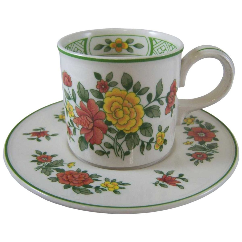 [150720217] Kaffeetasse mit Untertasse Tasse Villeroy & Boch Summerday