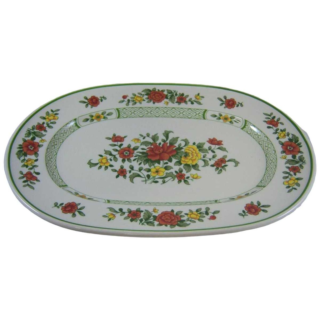 Fleischplatte mittelgroß Villeroy & Boch Summerday gebraucht - sehr gut