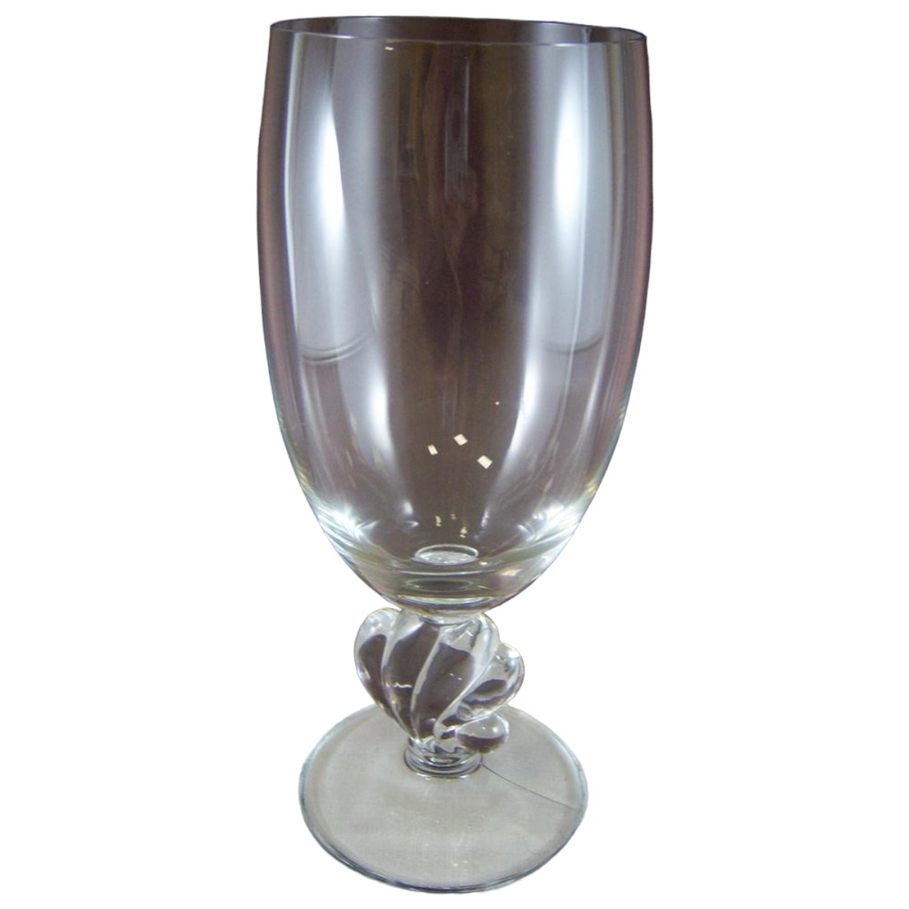 [150917574] Weinkelch Weinglas Bierbecher Bierglas Glas Becher auf Fuß Muschelfuß H 20 cm