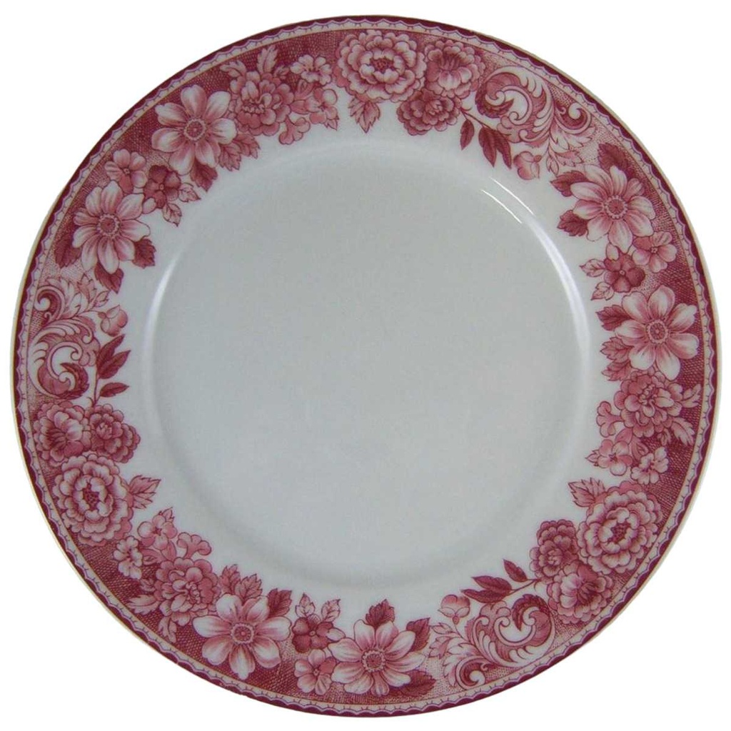 [151113834] Kuchenteller Dessertteller Frühstücksteller 19,1 cm Winterling Kirchenlamitz Scharffeuer Rosendekor gebraucht - gut