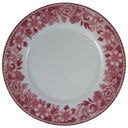 Kuchenteller Dessertteller Frühstücksteller 19,1 cm Winterling Kirchenlamitz Scharffeuer Rosendekor gebraucht - gut