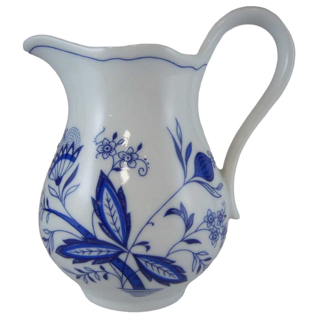[1512231032] Milchkännchen groß Marienbad Ingres Weiss Zwiebelmuster gebraucht - sehr gut