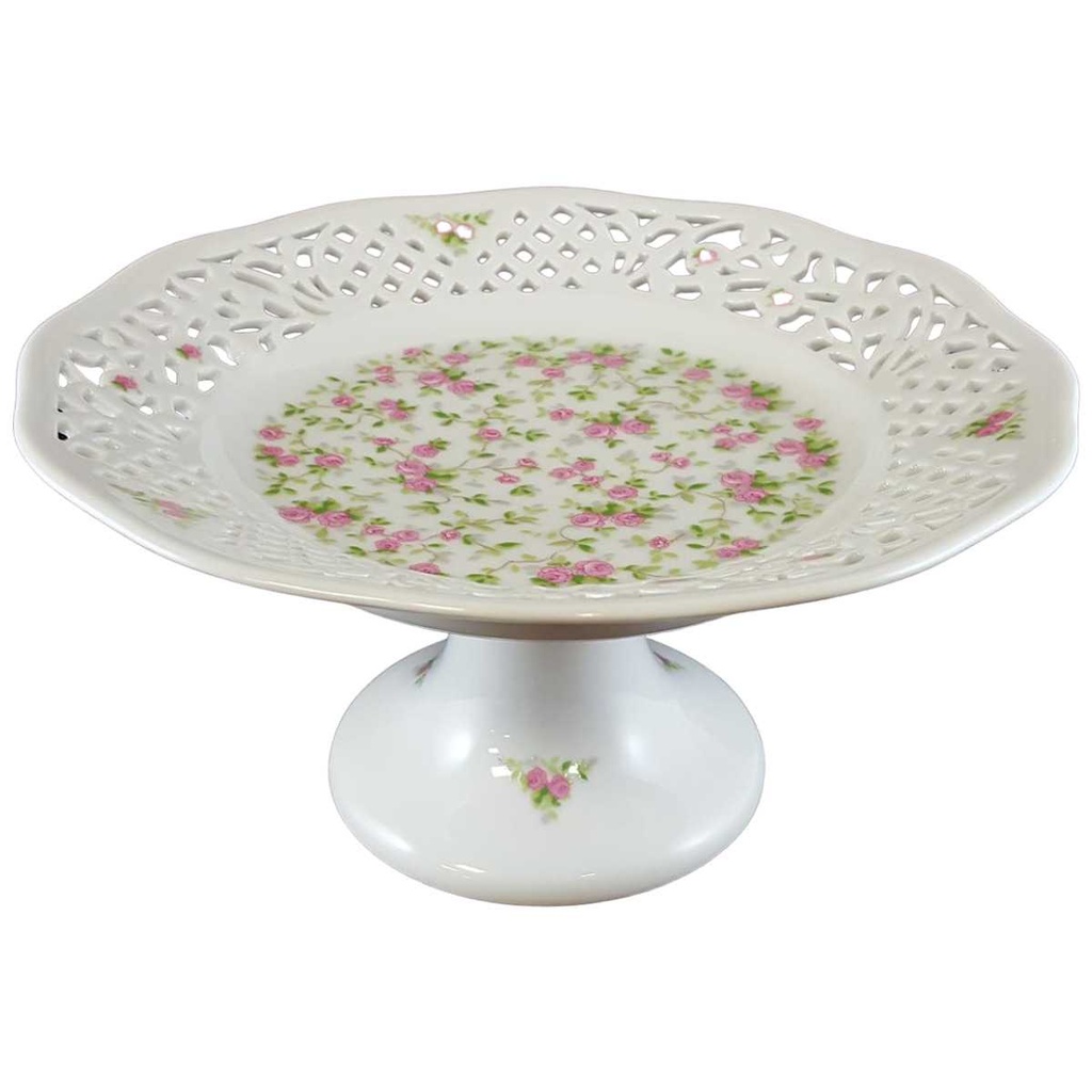 [16010615] Schale auf Fuß Durchbrucharbeit Villeroy & Boch Gallo