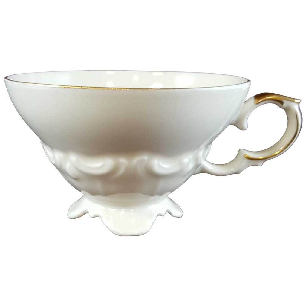 [160126129] Kaffeetasse Tasse Goldrand Edelstein Bavaria Maria Theresia 15477 gebraucht - sehr gut