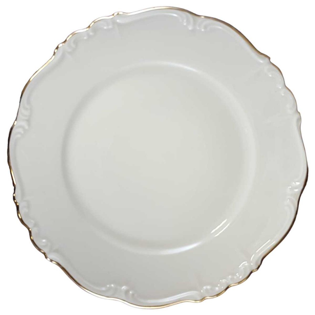 [160127131] Kuchenteller Dessertteller Goldrand 19,5 cm Edelstein Bavaria Maria Theresia 15477 gebraucht - gut