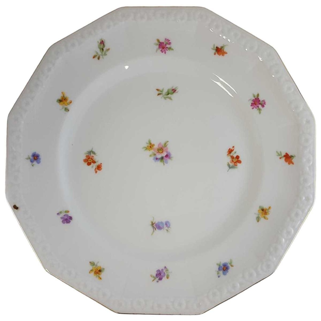 Speiseteller Essteller 24,5 cm Rosenthal Maria Streublume I. Wahl gebraucht - sehr gut