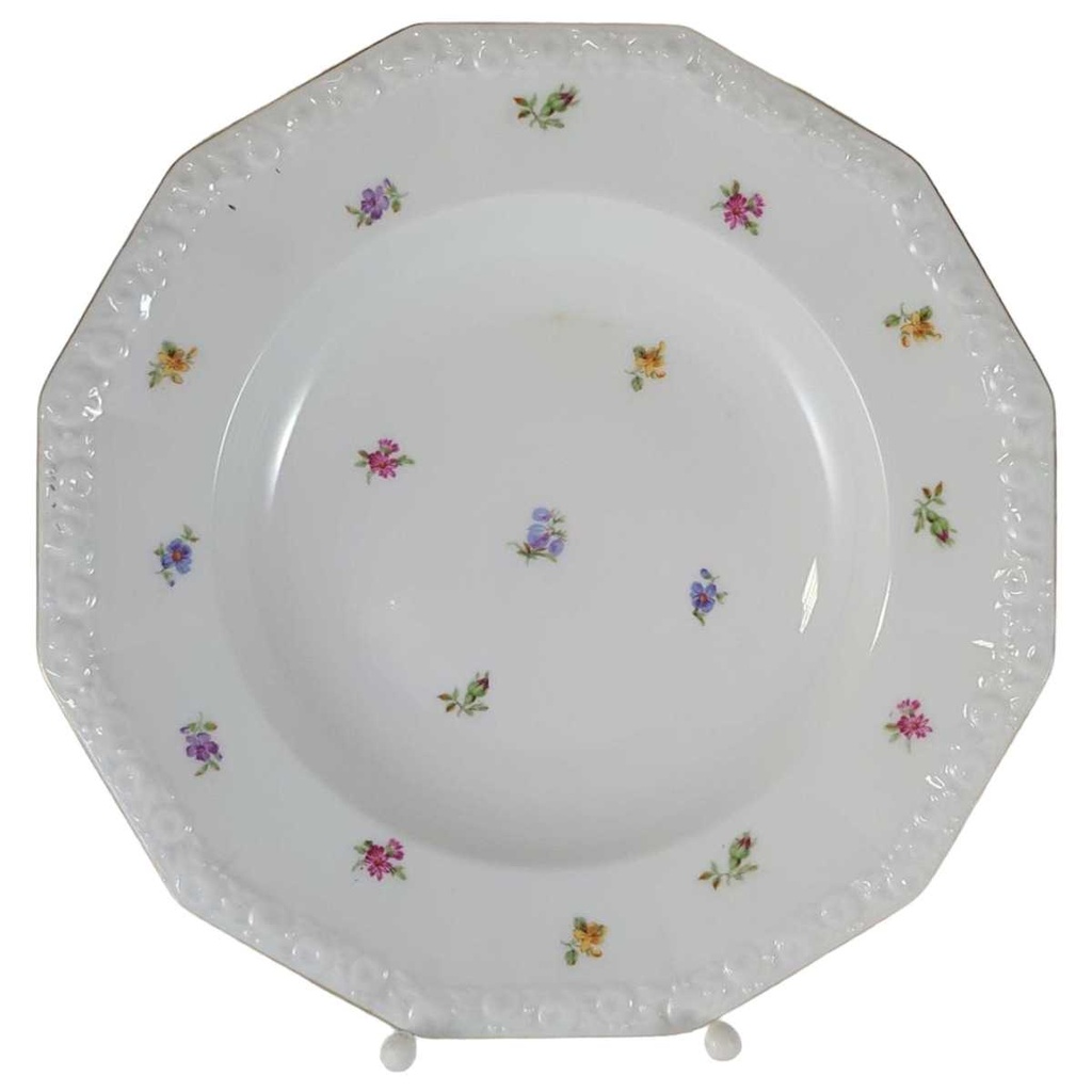 Suppenteller 24,5 cm Rosenthal Maria Streublume I. Wahl gebraucht - sehr gut