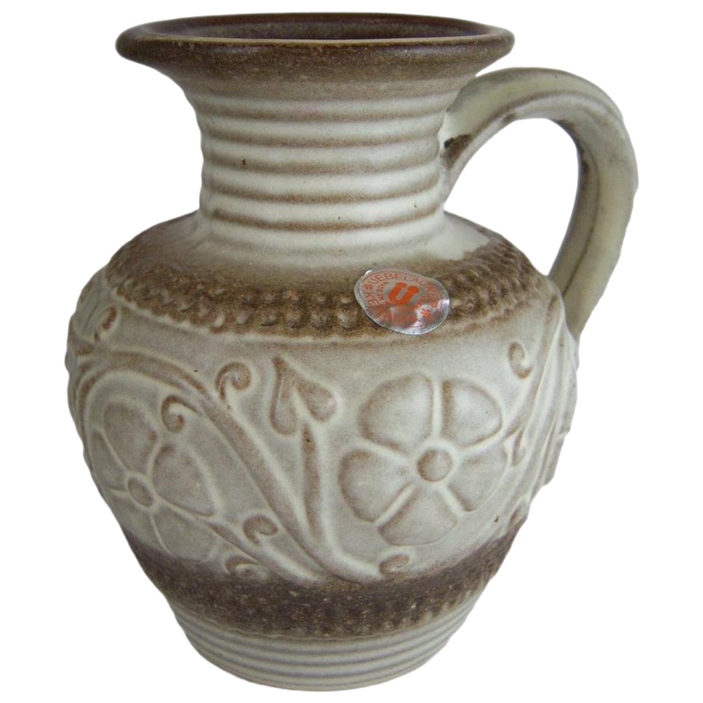[160323295] Uebelacker Keramik dekorative Henkelvase Blumenvase H 15 cm