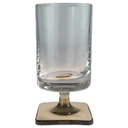 Likörglas Rosenthal Rauchglas Georg Jensen Berlin Eckiger Fuß gebraucht - sehr gut