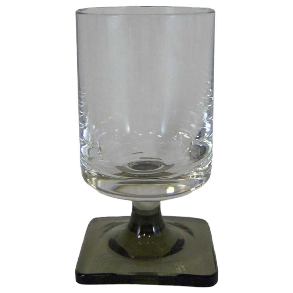 Schnapsglas Rosenthal Rauchglas Georg Jensen Berlin Eckiger Fuß gebraucht - sehr gut
