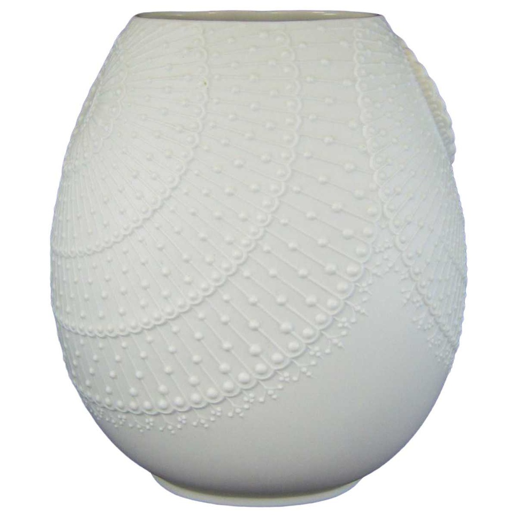 [16072800177] Vase 17 cm AK Kaiser Porzellan Weiß M.Frey gebraucht - sehr gut