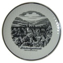 Mitterteich Porzellan Wandteller Sammelteller Lüdwigsstadt Frankenwald D 19,5 cm