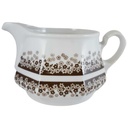 Sauciere 1tlg Winterling Kirchenlamitz Florida braune Blümchen Braun