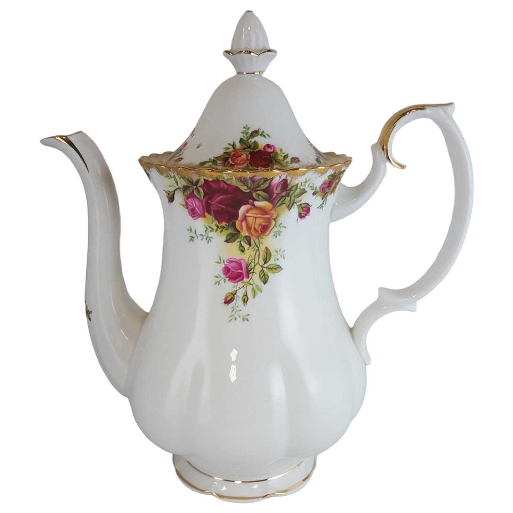 [16081200259] Kaffeekanne 1,3 L Royal Albert Old Country Roses gebraucht - gut
