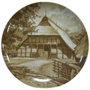 Heimatteller Sammelteller AK Kaiser Porzellan Wandteller Oldenburger Land 2.Motiv Bauernhaus in Bad Zwischenahn gebraucht - sehr gut