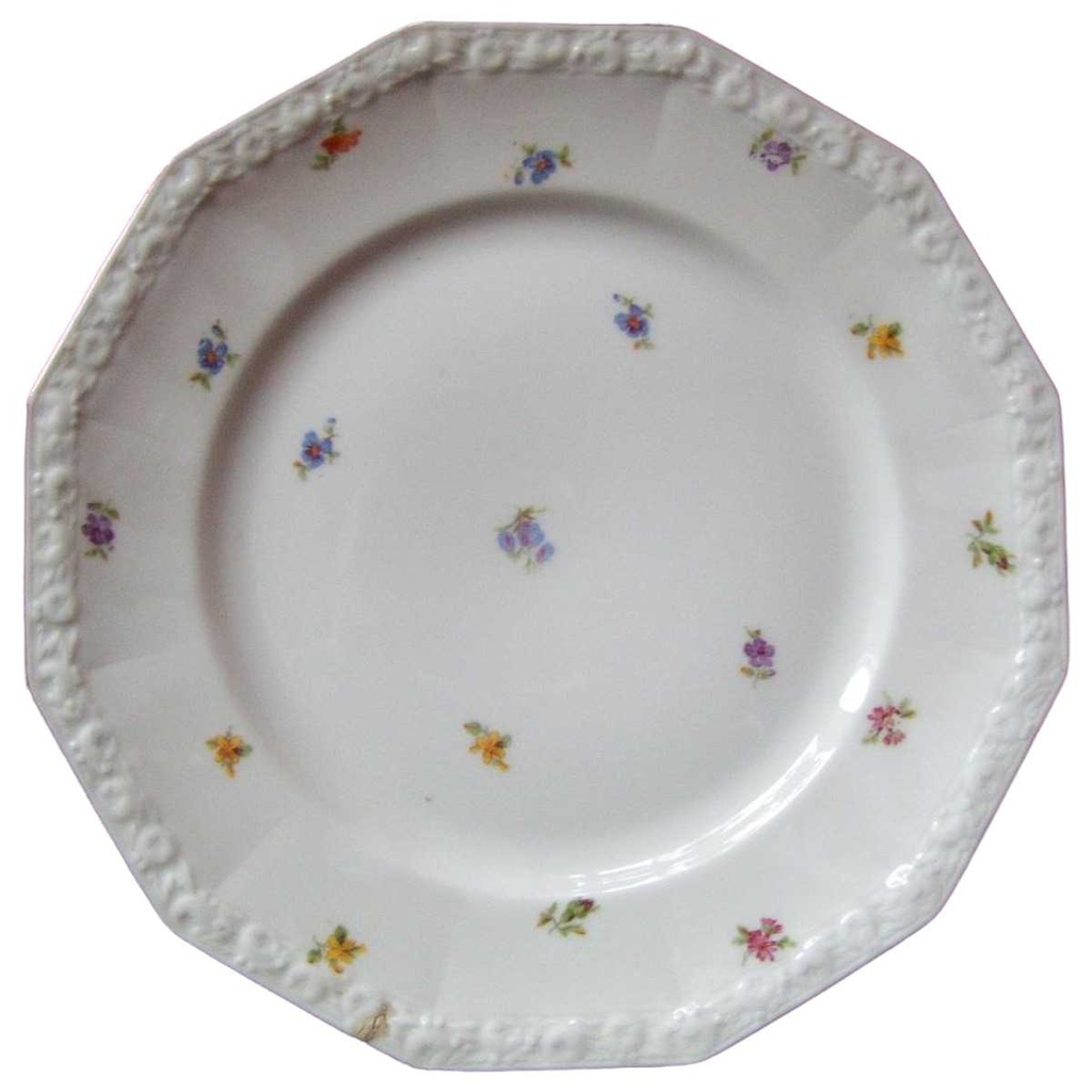 [16081500274] Kuchenteller Dessertteller Frühstücksteller Rosenthal Maria Streublume II. Wahl gebraucht - gut