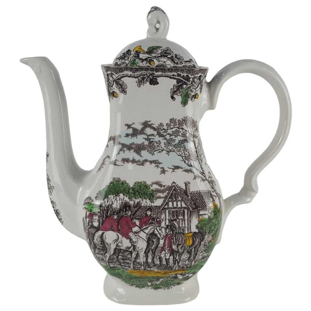 [16081800289] Kaffeekanne 1,35 L Myott Country Life Bunt gebraucht - gut