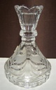 Kerzenhalter Kerzenleuchter H 13 cm Annahütte Transparent