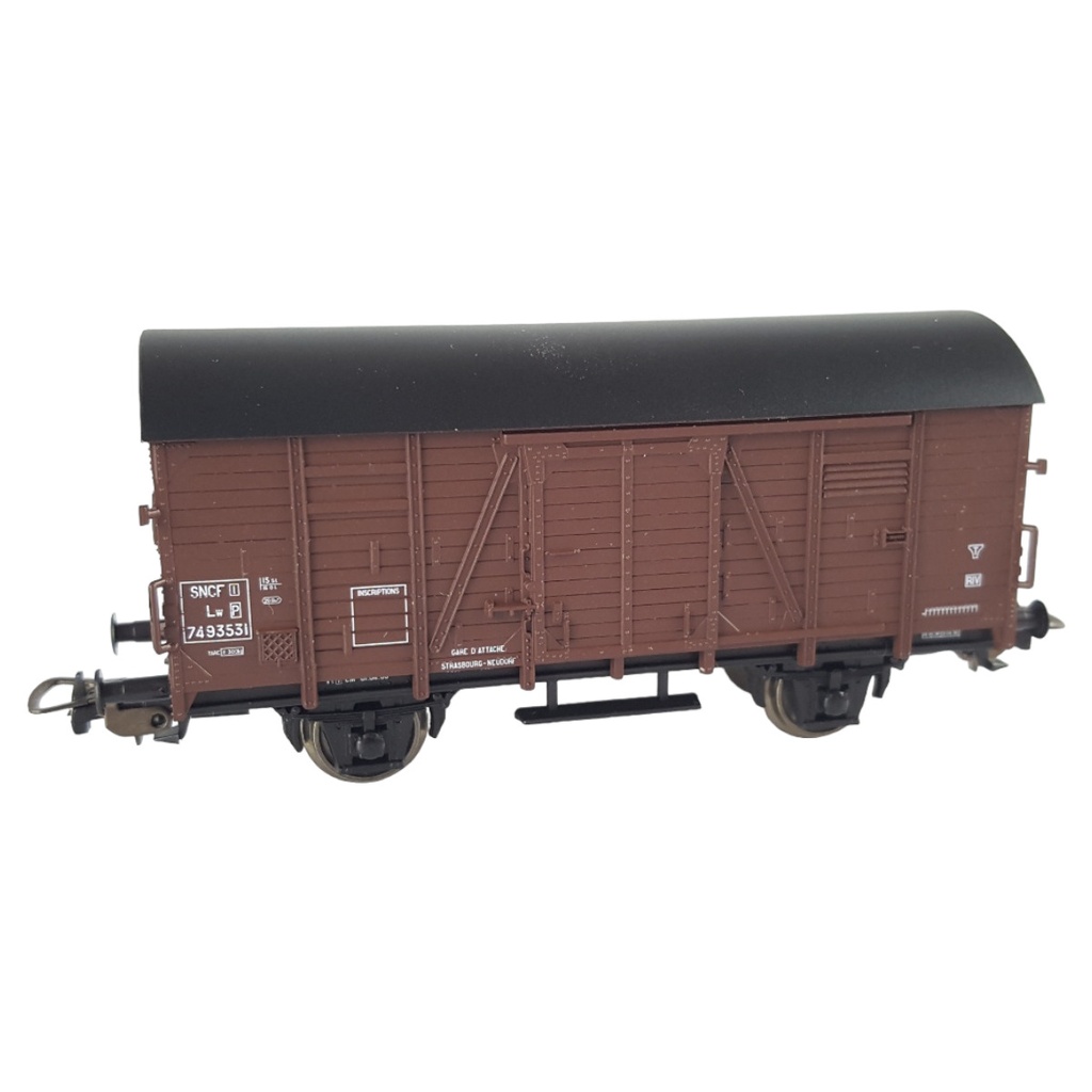 PIKO H0 72001 - Güterwagen Couvert Coope Le train