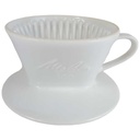 Kaffeefilter Melitta Weiß 3-Loch Nr. 100 gebraucht - gut