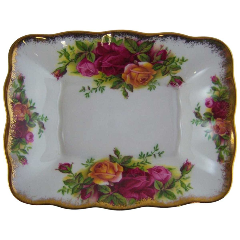 [16101164] Olivenschale Royal Albert Old Country Roses gebraucht - sehr gut