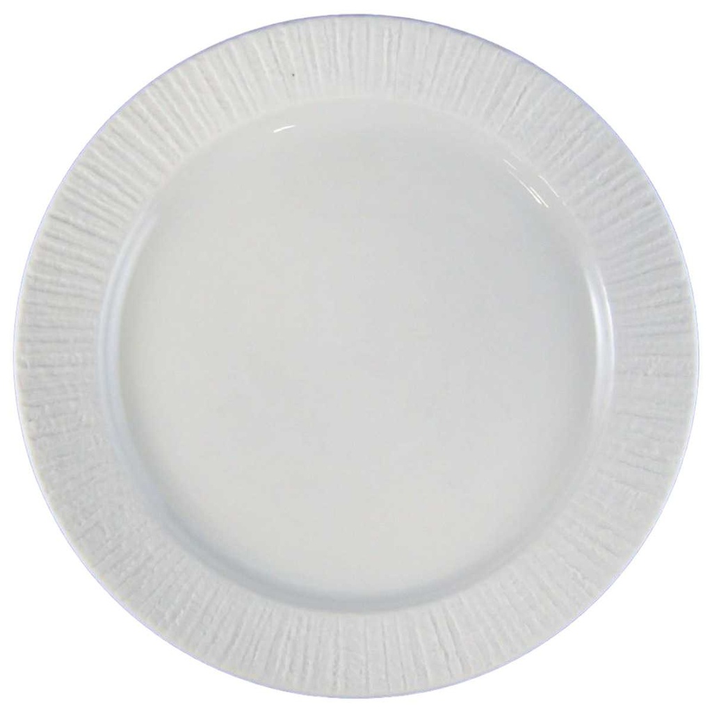 [161017112] Kuchenteller Dessertteller Frühstücksteller 19,3 cm Thomas Porzellan Arcta Weiß matt gebraucht - gut