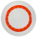 Kuchenteller Thomas Porzellan Arcta Orange gebraucht - gut