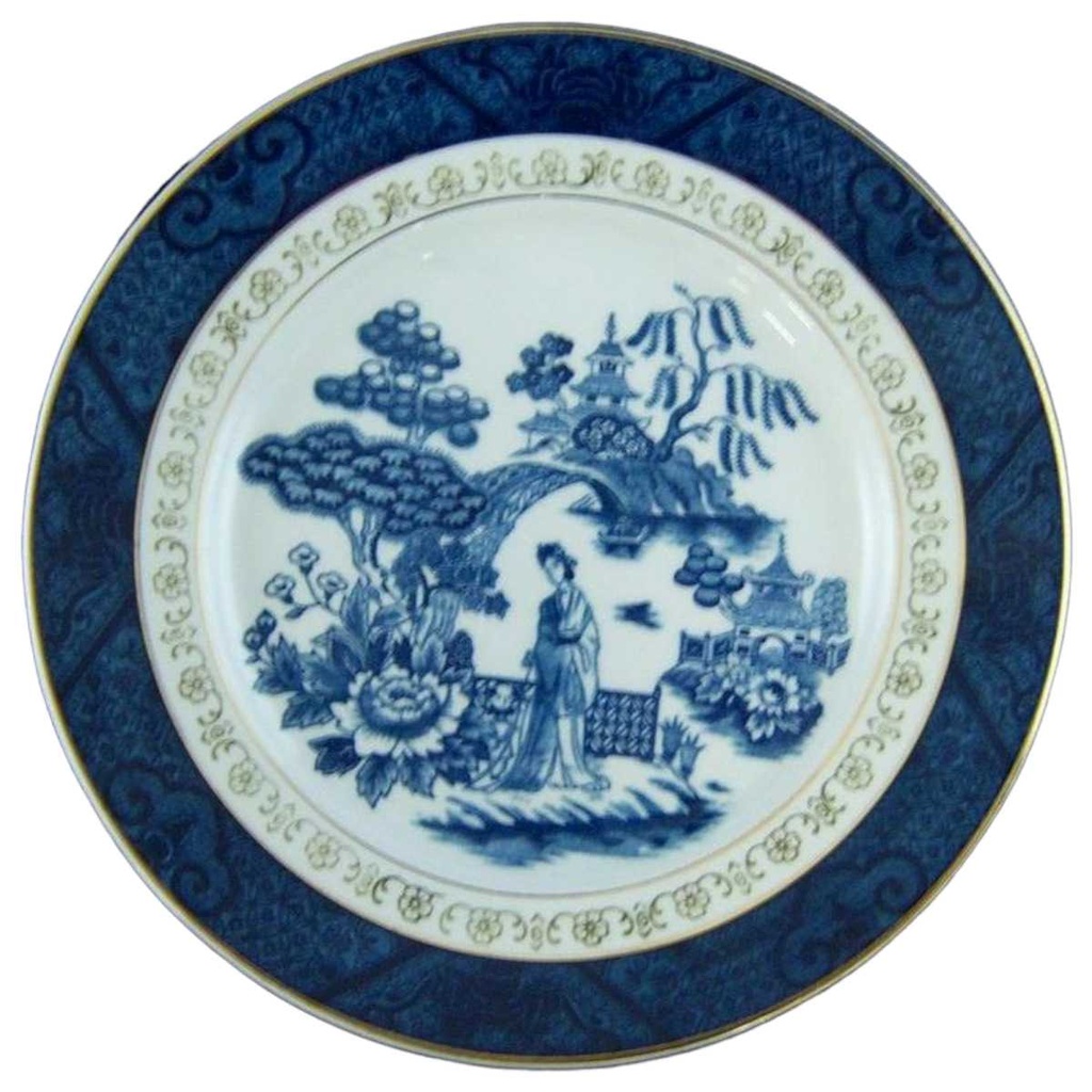 [161017127] Kuchenteller Dessertteller 18,5 cm N.K.T. Japan Double Phoenix gebraucht - sehr gut