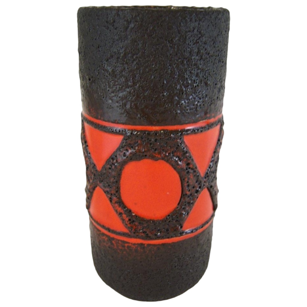 Blumenvase H 15,2 cm Fat Lava