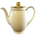 Kaffeekanne Goldrand Seltmann Weiden 12308 Beige gebraucht - sehr gut