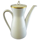 Kaffeekanne Goldrand 0,7 L Rosenthal Form 2000 Ätzgoldrand mit Rauten 3702 gebraucht - sehr gut
