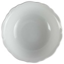 Salatschale klein 19 cm Hutschenreuther Maria Theresia Weiß gebraucht - sehr gut