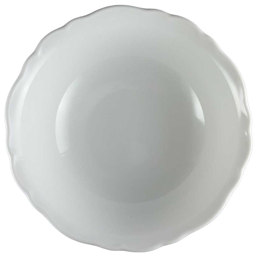 [161104286] Salatschüssel Salatschale 15,5 cm Hutschenreuther Maria Theresia Weiß gebraucht - sehr gut