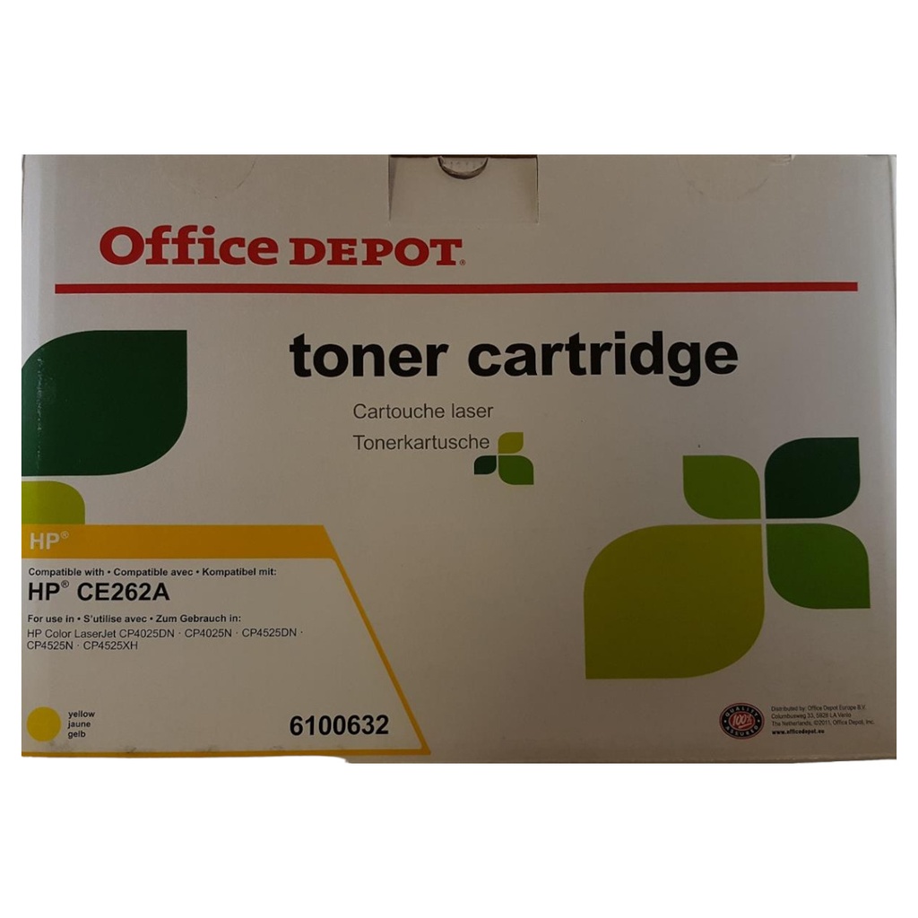 Office Depot 6100632 Tonerkassete 648A Gelb Yellow kompatibel zu HP CE262A