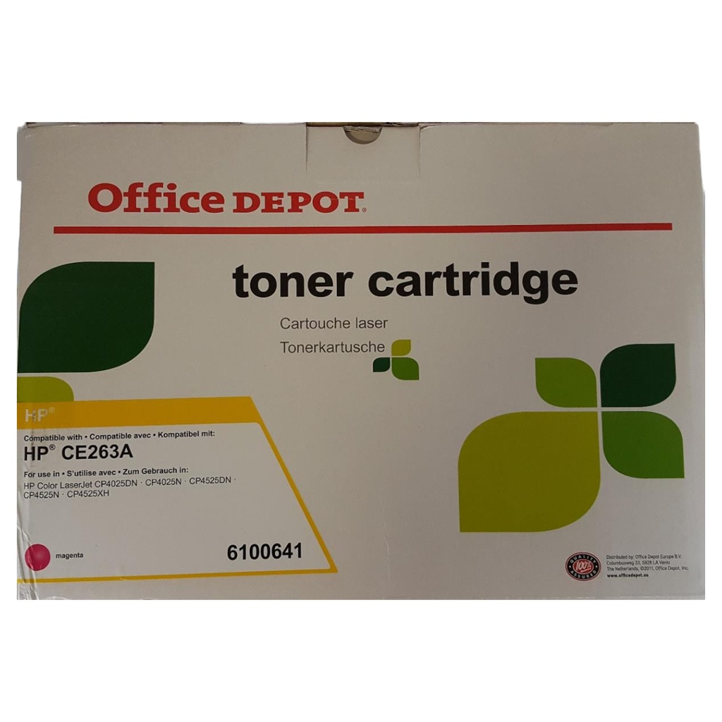 Office Depot 6100641 Tonerkassete 648A Rot Magenta kompatibel zu HP CE263A