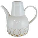 Kaffeekanne Rosenthal Lotus Goldsilhouette Björn Wiinblad gebraucht - sehr gut