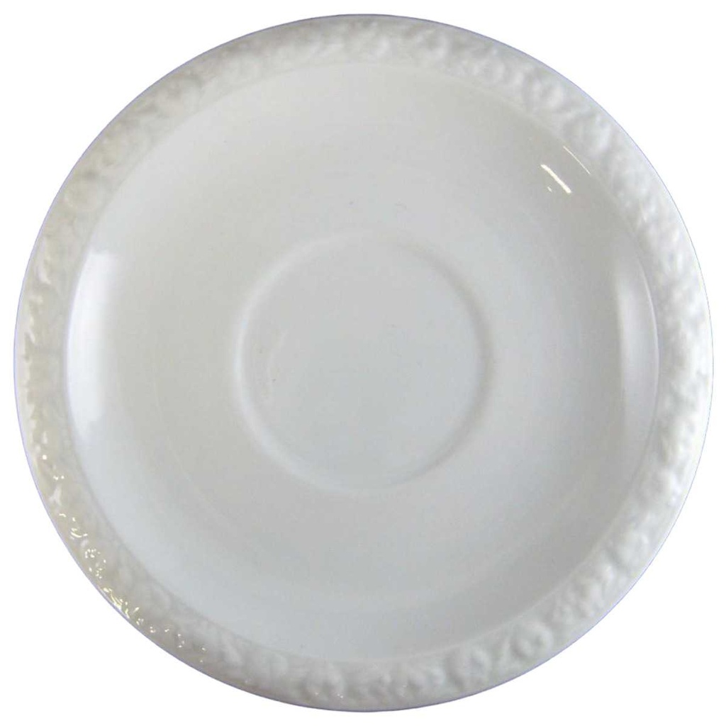 [161207398] Untertasse für Kaffee 14 cm Rosenthal Maria Weiß I. Wahl gebraucht - gut