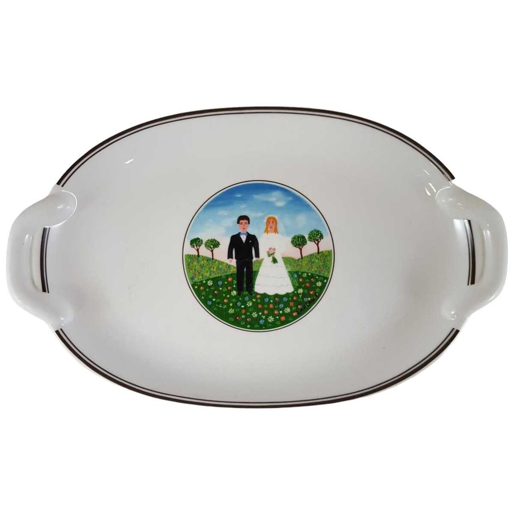 [161209413] Tablett für Milch und Zucker Villeroy & Boch Naif gebraucht - akzeptabel