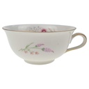 Teetasse Schaller Bunte Blumen Goldrand gebraucht - sehr gut