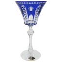 Römerglas Überfangglas Liberty Blue Knittel Kobaltblau Blau