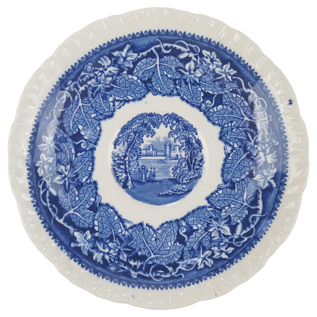 [1780572] Untertasse für Tee/Kaffee 15 cm Masons Vista Blau gebraucht - akzeptabel